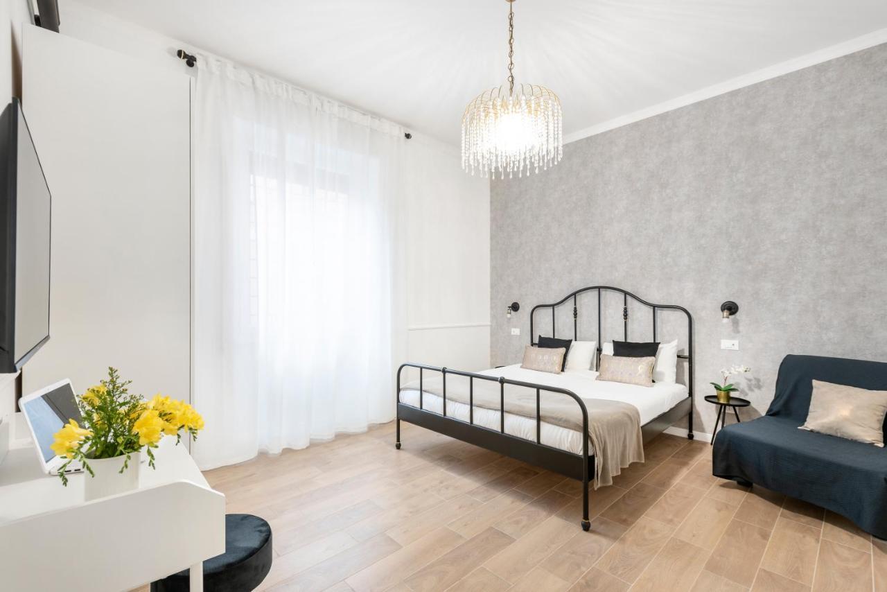 White Flat Ground Floor Apartment Roma Ngoại thất bức ảnh