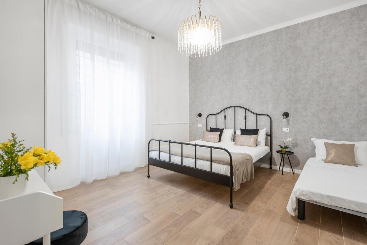 White Flat Ground Floor Apartment Roma Ngoại thất bức ảnh
